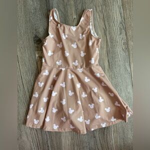 Mickey Print Athletic Twirl Dress